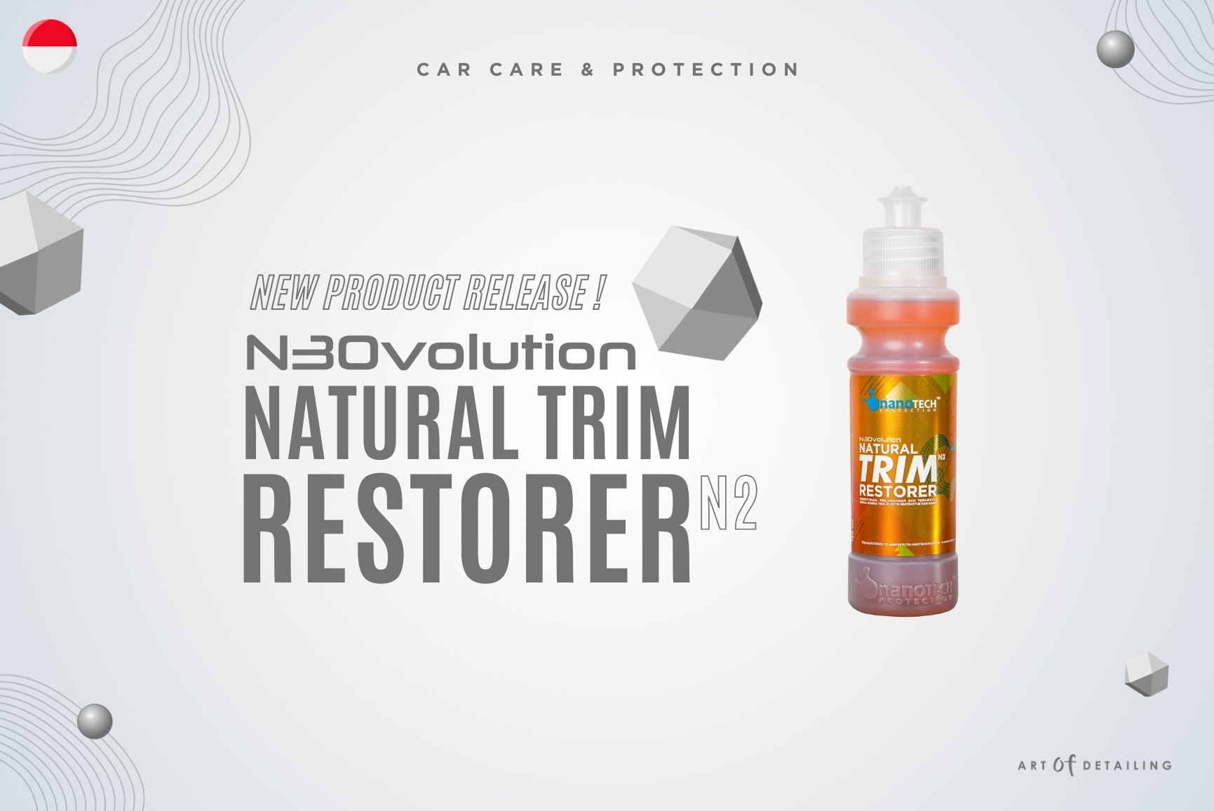 Natural Trim Restorer nanoTECH PROTECTION
